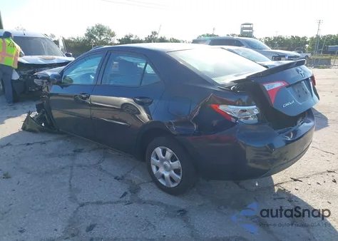 2016 Toyota Corolla L from USA, damaged, VIN 5YFBURHE8GP397068